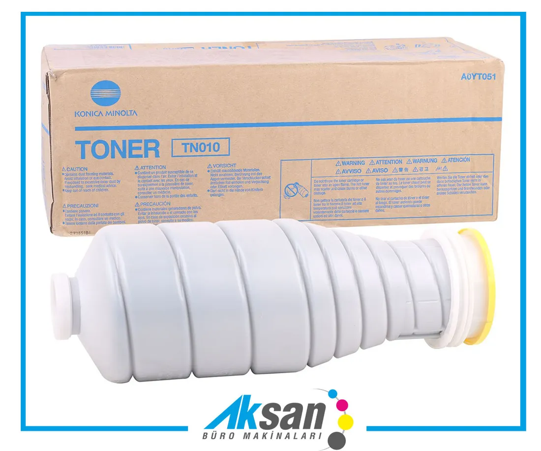 Konica Minolta TN-010 Orjinal Toner Pro 1050 (A0YT051) (80.000 Sayfa) — Aksan Büro Gaziantep