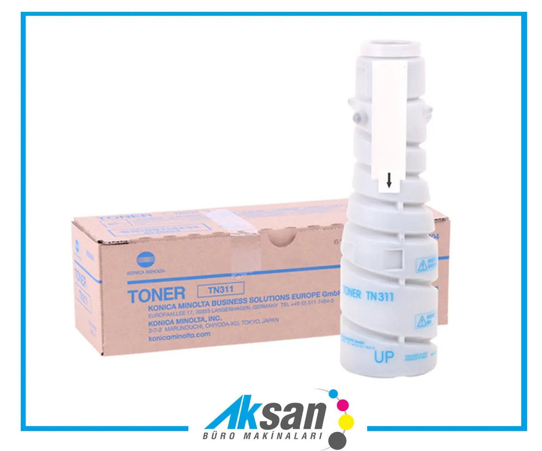 Konica Minolta TN-311 Orjinal Toner Bizhub-350-362 Oce MP1035 (8938404) — Aksan Büro Gaziantep