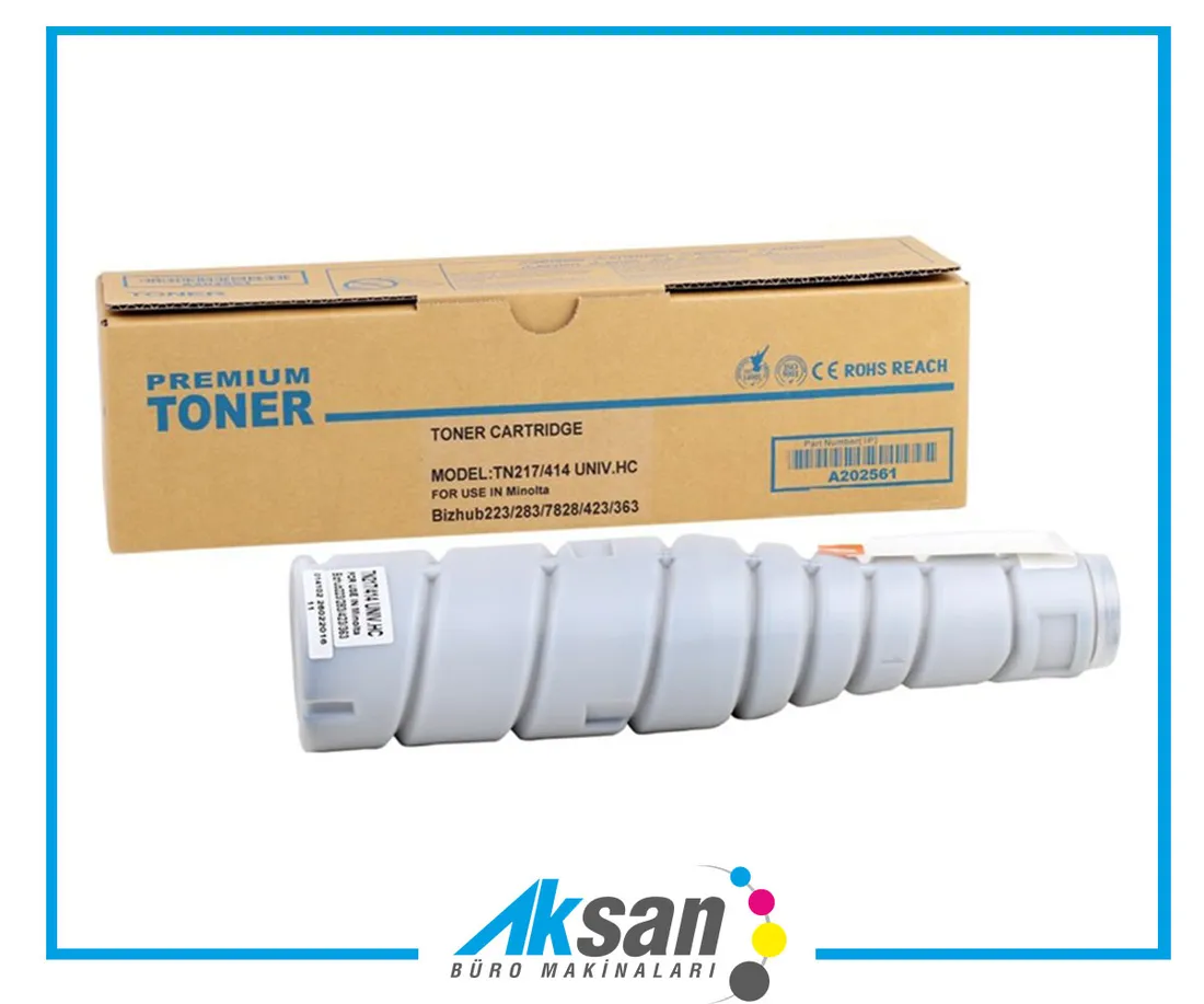 Konica Minolta TN-414 Smart Toner Bizhub-223-283-423 Ineo-223-283-363(512gr) — Aksan Büro Gaziantep