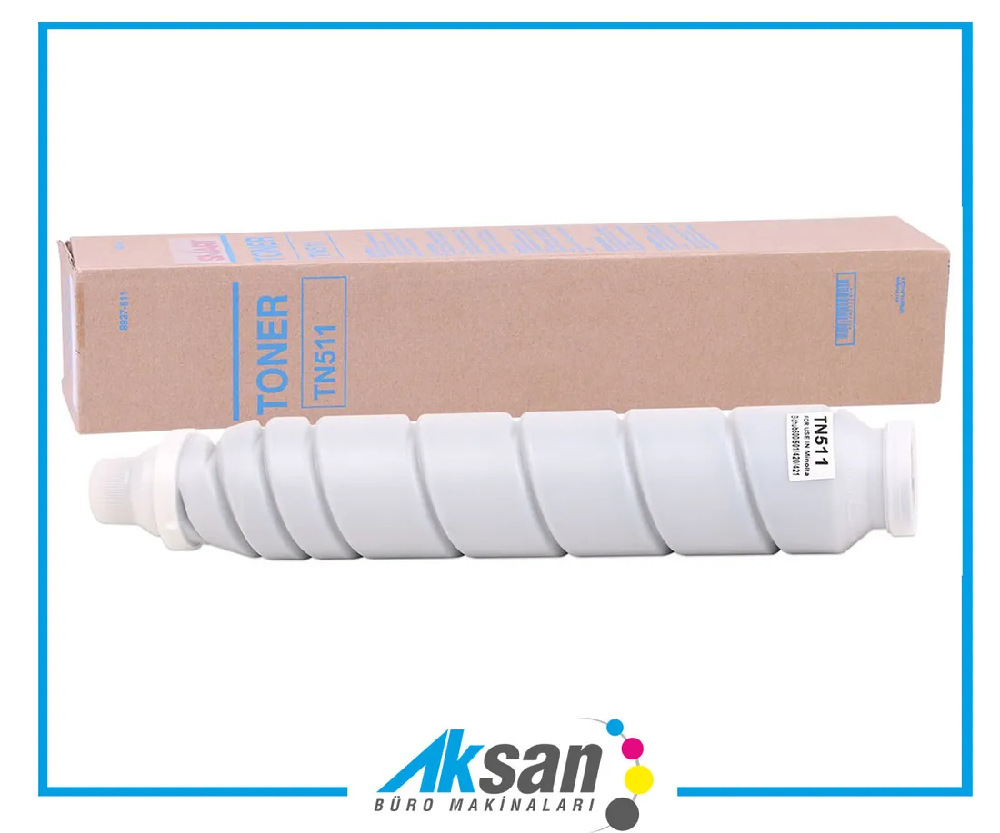 Konica Minolta TN-511 Smart Toner Bizhub 360-420-421-500-501 İneo 361-421-501 — Aksan Büro Gaziantep