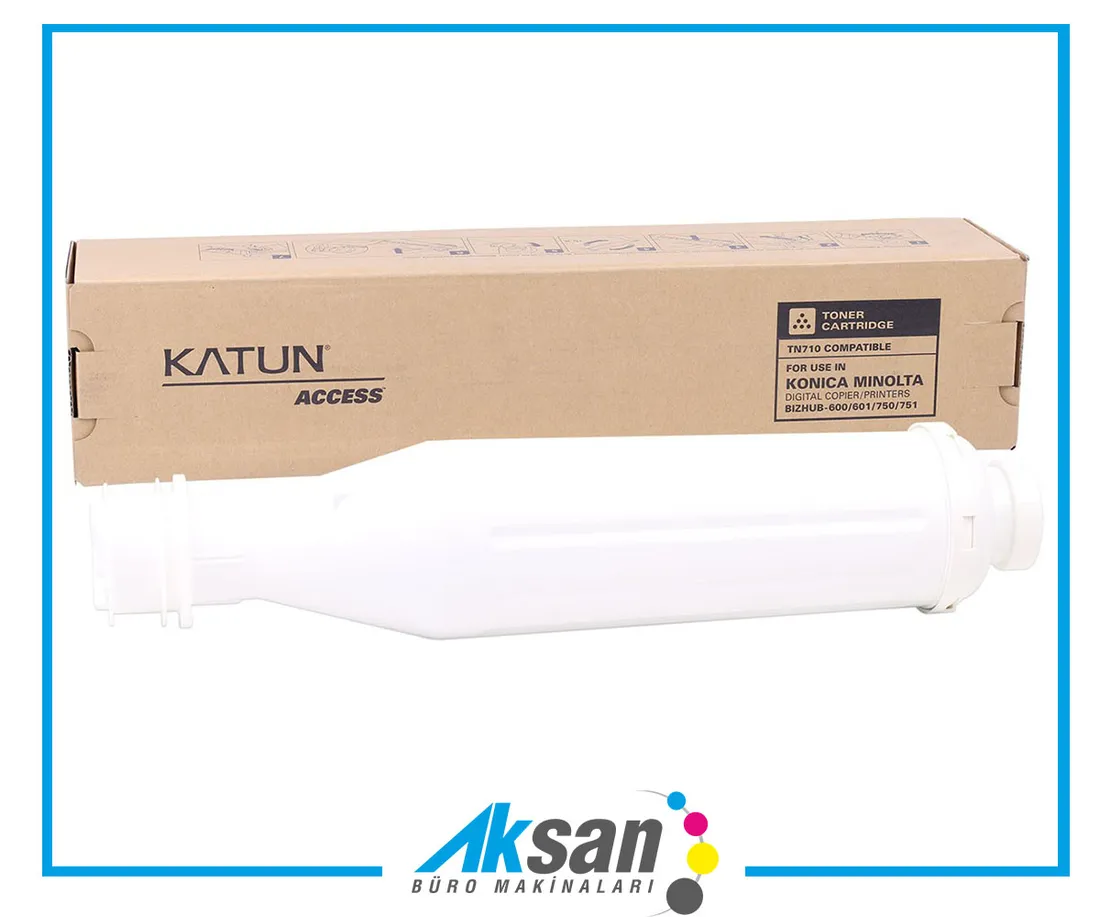 44077-Konica Minolta TN-710 Katun Toner Bizhub 600-750-601-751 Ineo 600-750-751 — Aksan Büro Gaziantep